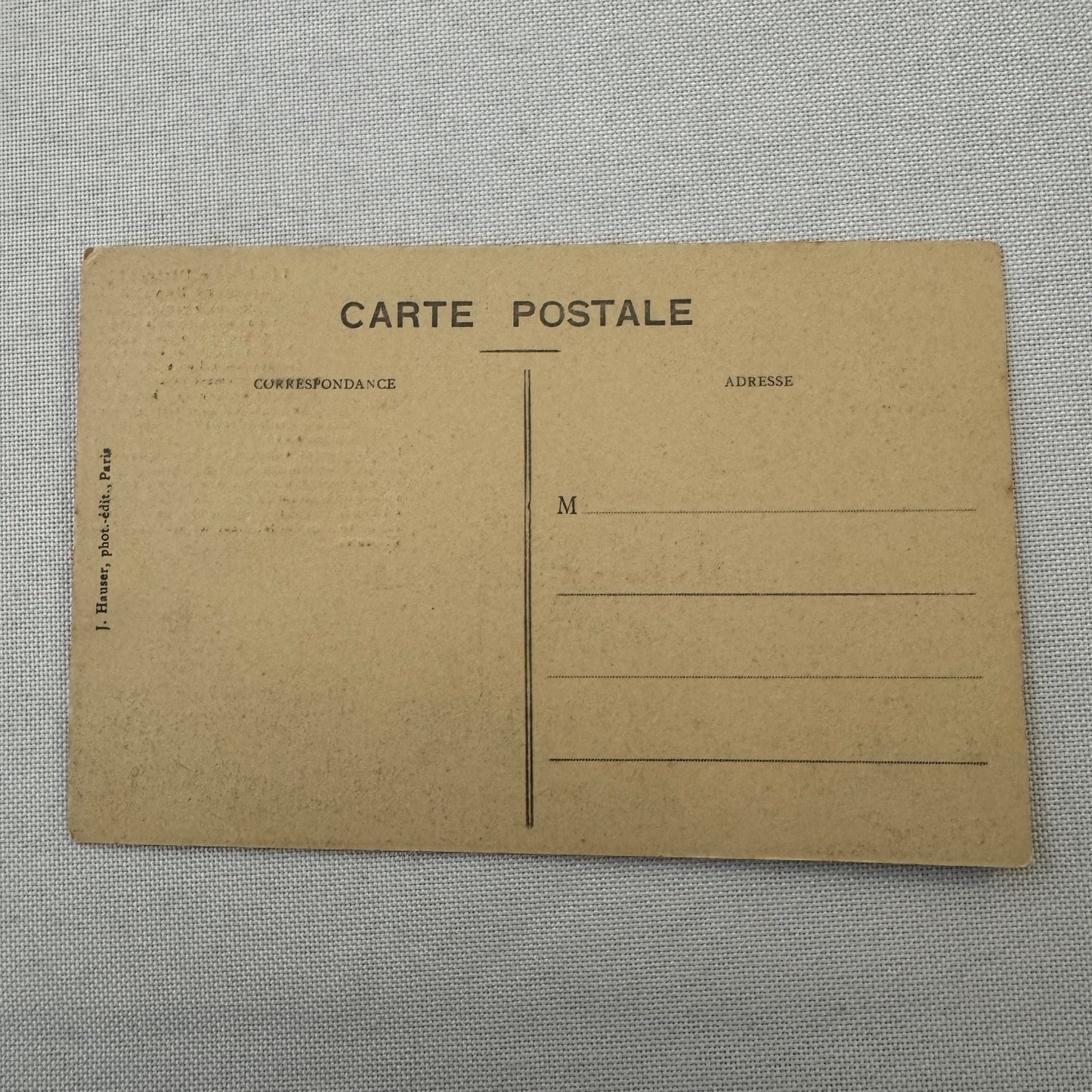 Vintage Zeppelin Airship Dirigible Postcard Post Card French Clemenet Bayard II