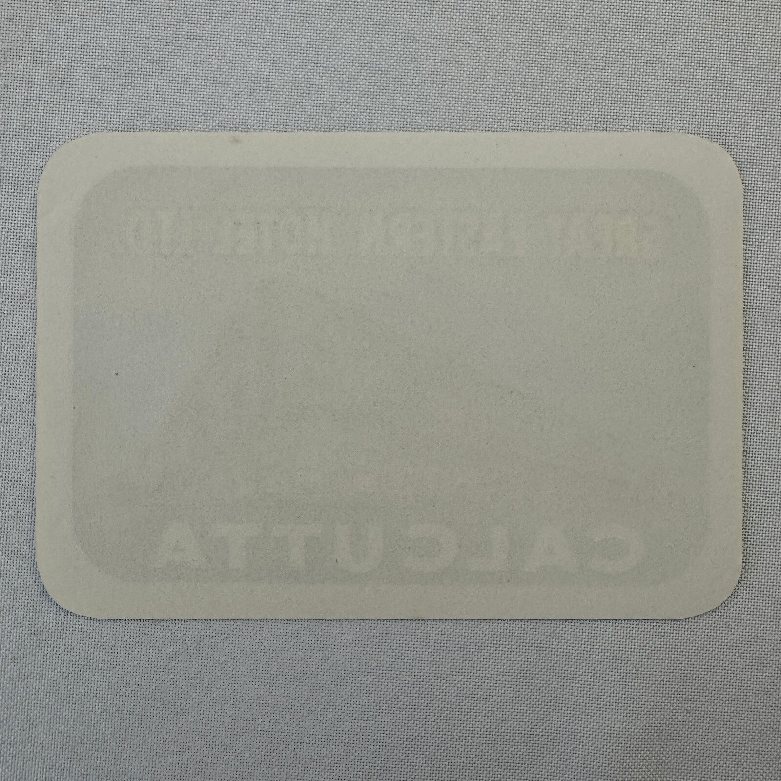 Vintage Hotel Travel Luggage Label Calcutta India Great Eastern Hotel Ltd Indian
