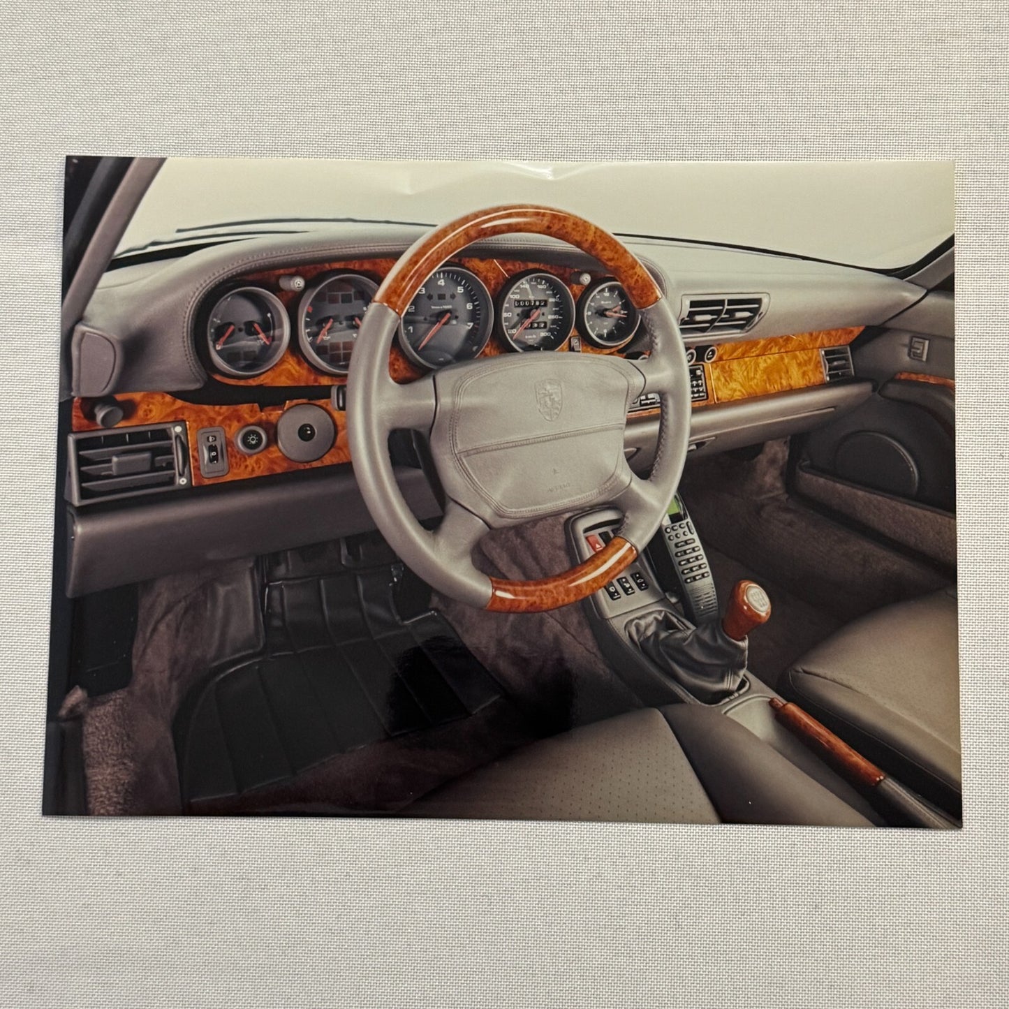 1994 Porsche Exclusive Program Custom Interior Factory Photo Photograph Werkfoto