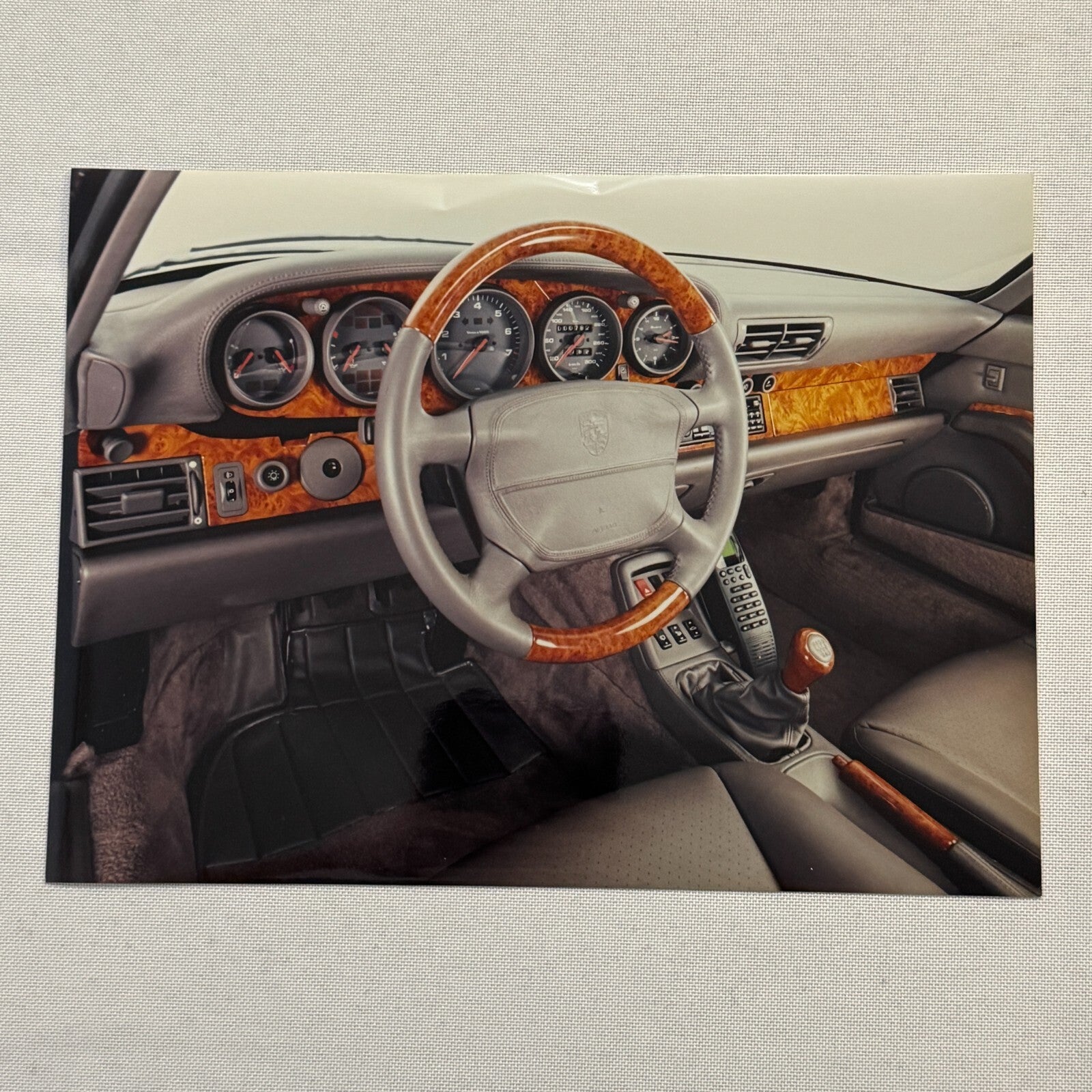 1994 Porsche Exclusive Program Custom Interior Factory Photo Photograph Werkfoto
