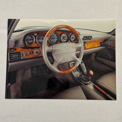 1994 Porsche Exclusive Program Custom Interior Factory Photo Photograph Werkfoto