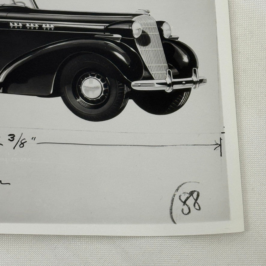 Vintage 1936 Oldsmobile Car Photo Photograph Modern Print