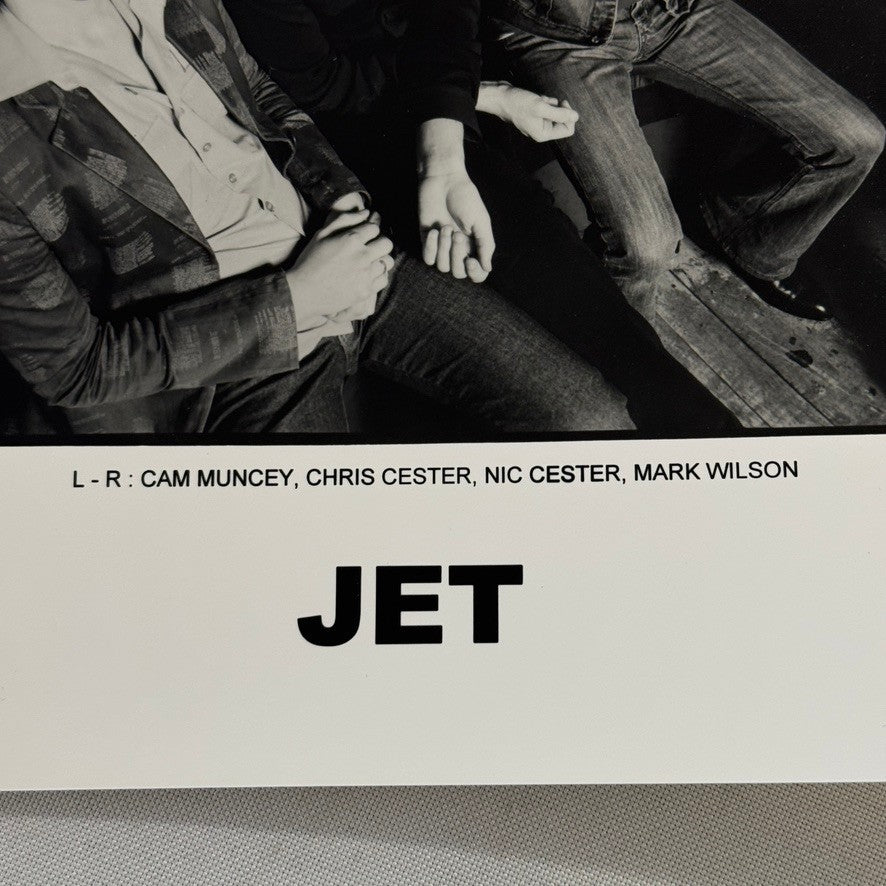 Jet Publicity Press Photo Photograph Band Artist