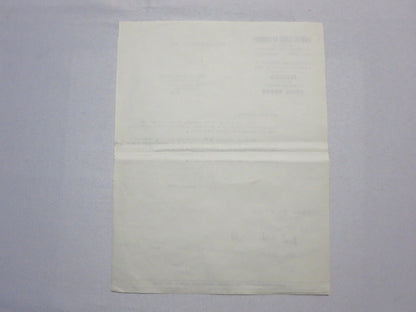 1964 Tour de France Automobile Car Racing Letter on Letterhead - Joseph Lowrey 