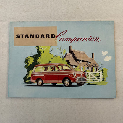 Standard Companion Estate Car Station Wagon Sales Brochure Catalog Vintage