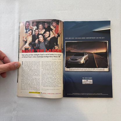 Where's My Money Signed Playbill Autographed Program David Deblinger 2001