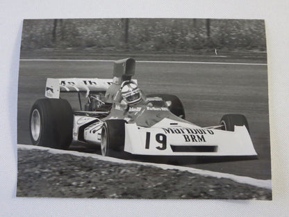 Vintage 1973 Dutch Grand Prix Racing Photograph Photo - Clay Regazzoni BRM 