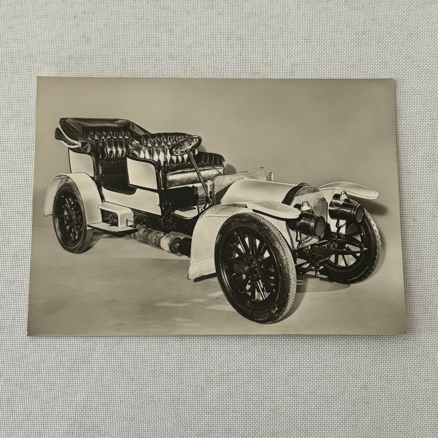 1901 1902 Mercedes Benz Simplex Touring Car Factory Photo Postcard Post Card