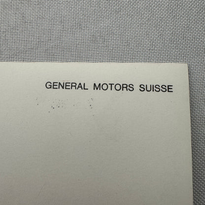 Chevrolet Camaro Factory Press Photo Photograph Vintage 1972 1973