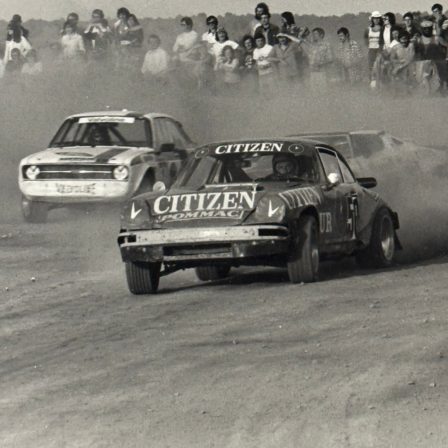 Vintage Rally Racing Photo Photograph Print DPPI Porsche 911 Car
