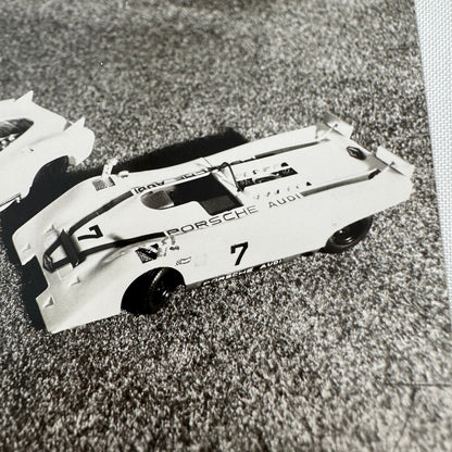 Vintage Porsche Toy Car Photo Photograph Print Lot 3x