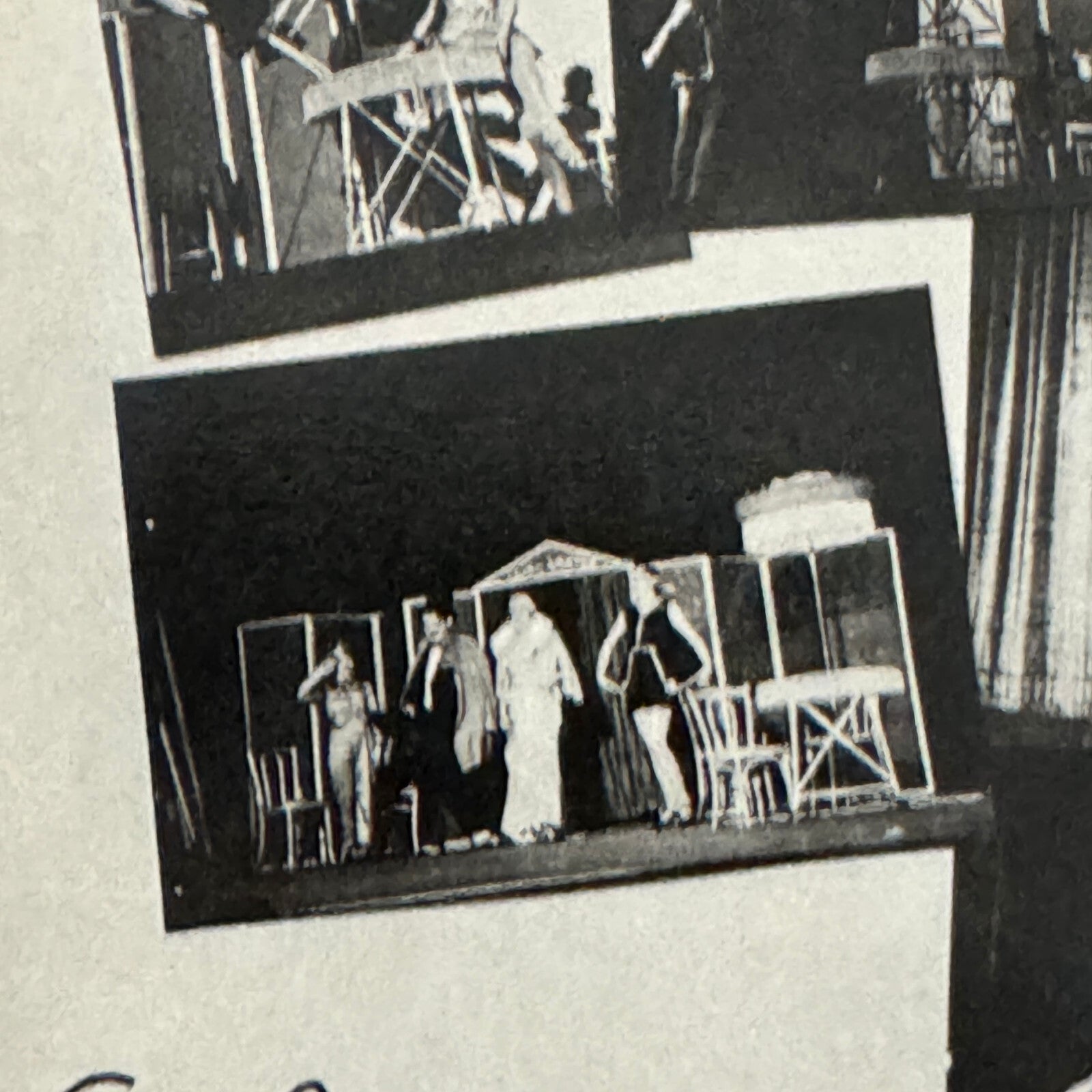 Vintage Circus Acrobat Balancing Act Postcard Post Card Lilian Ariston Company