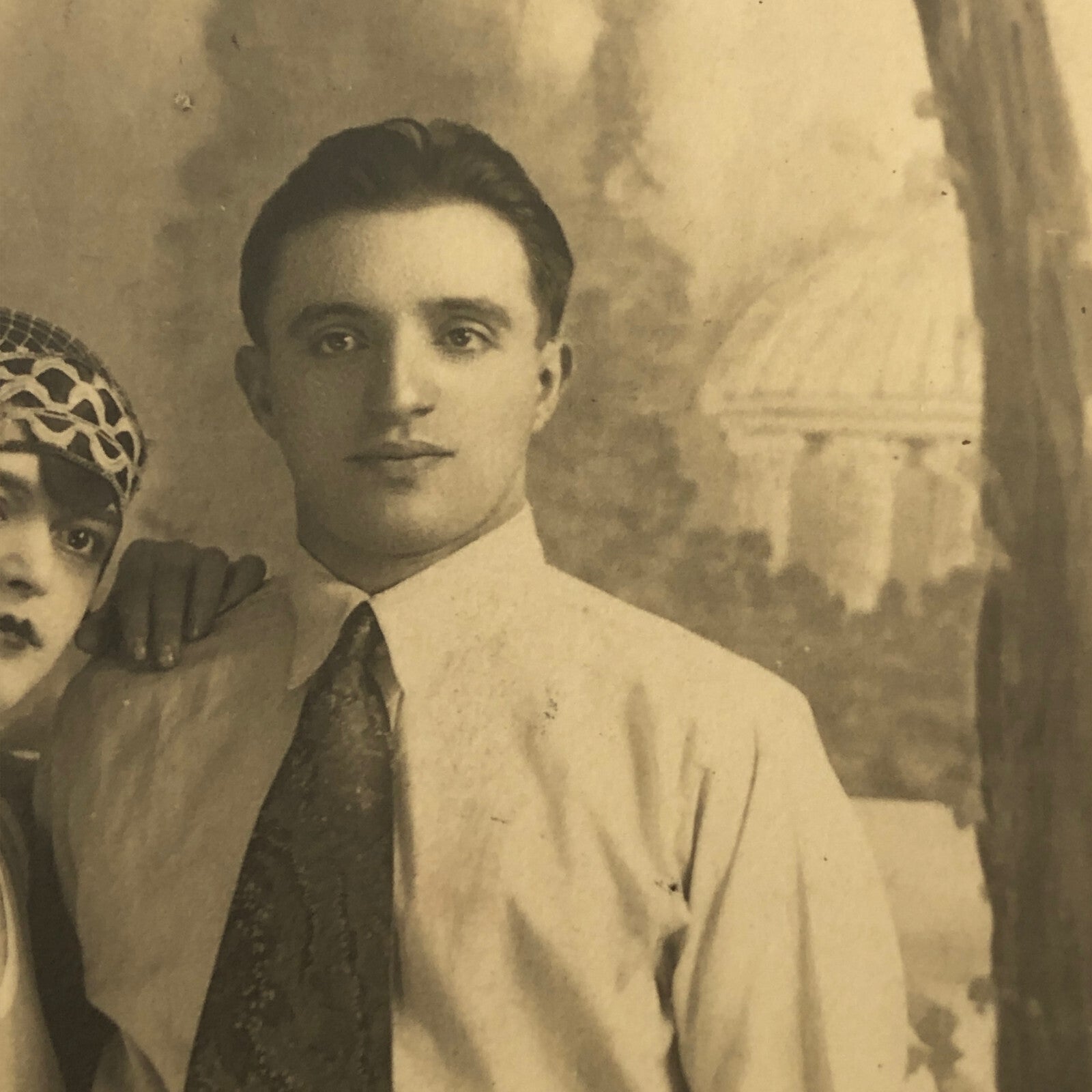 Circus Performer Photo Postcard Real Photo Postcard RPPC The Hugonys