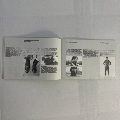 Vintage BMW Motorcycle Brochure Book Practical Driving Theory GERMAN TEXT