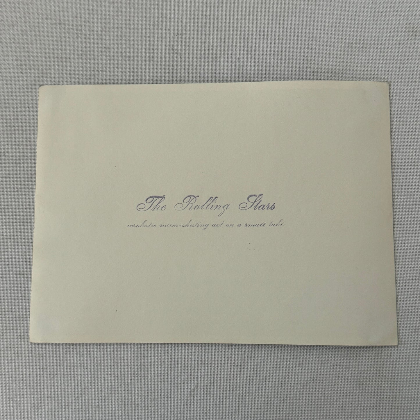 Vintage Rollerskating Roller Skate Circus Performer Photo Photograph