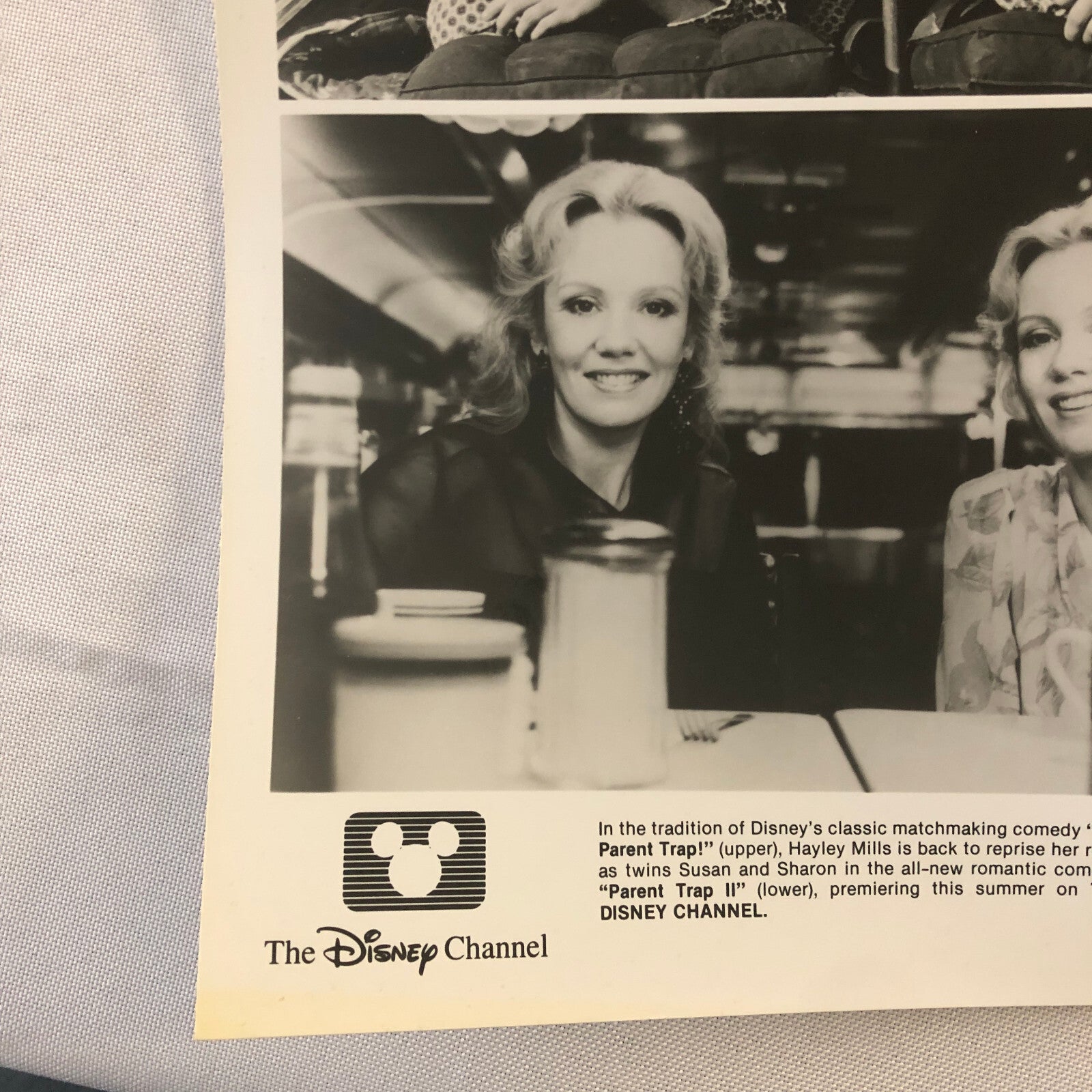 Walt Disney Channel The Parent Trap 1986 Press Photo Photograph Movie Film