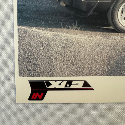 Bertone Fiat X1/9 Car Sales Sheet Brochure Advertising Fiat X19