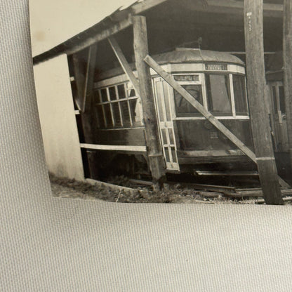 Vintage Train Trolley Photo Branford Electric Railway Trolley Museum Connecticut
