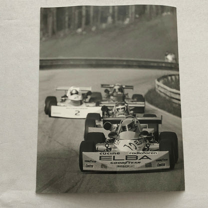 Vintage 1975 Formula 2 F2 Racing Photo Photograph Salzburgring Grand Prix Cars