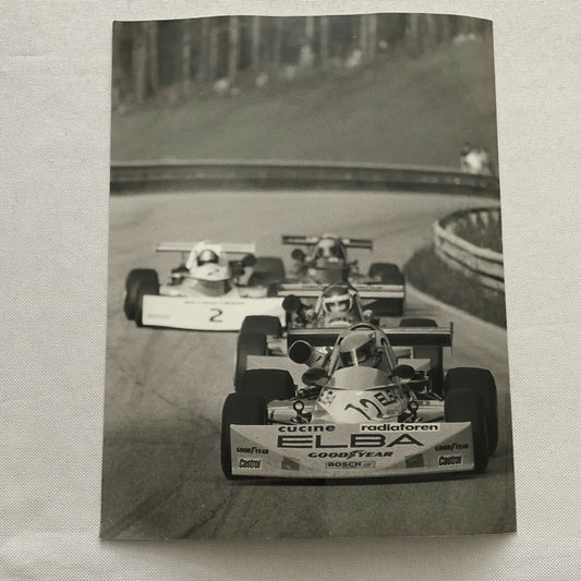 Vintage 1975 Formula 2 F2 Racing Photo Photograph Salzburgring Grand Prix Cars