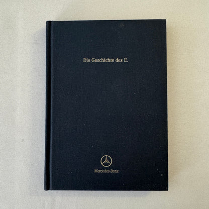1999 Mercedes Benz E Class History Sales Brochure Catalog Advertising GERMAN