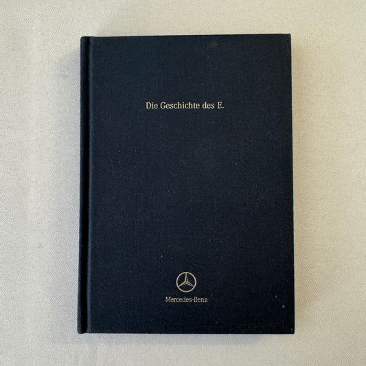 1999 Mercedes Benz E Class History Sales Brochure Catalog Advertising GERMAN