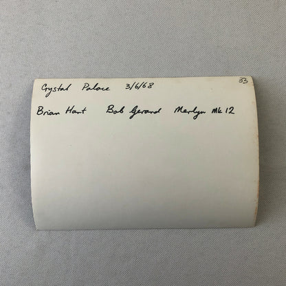 Vintage Racing Car Photo Photograph 1968 Merlyn MK12 Brian Hart Bob Gerard 