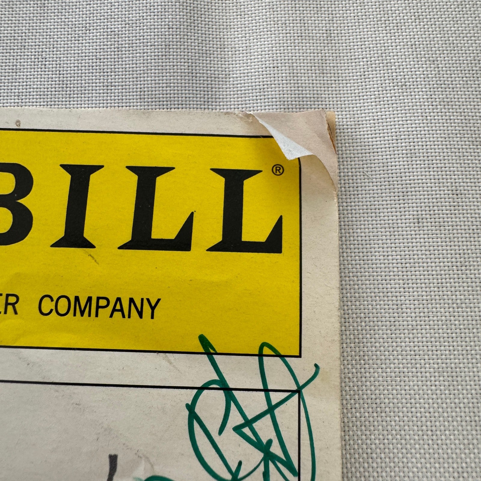 Hobson's Choice Cast Signed Theater Playbill Autographed Signature 2002