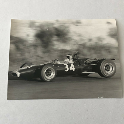 Vintage Racing Photo Photograph Jacky Ickx Matra Ford Car