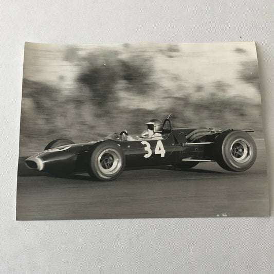 Vintage Racing Photo Photograph Jacky Ickx Matra Ford Car