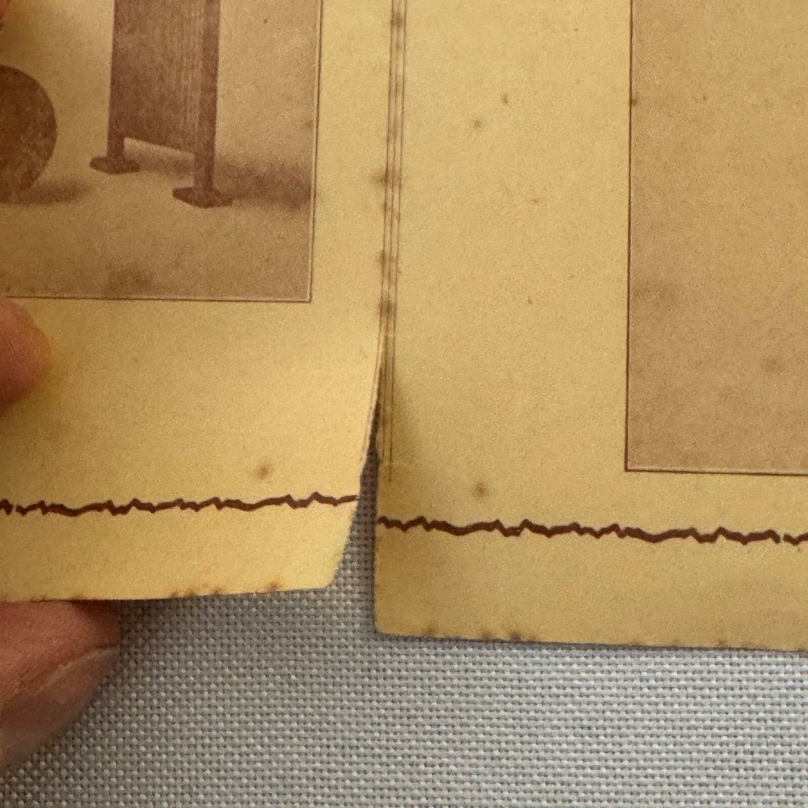 Circus Juggling Balancing Acrobat Act Ottare Vintage Brochure Advertising