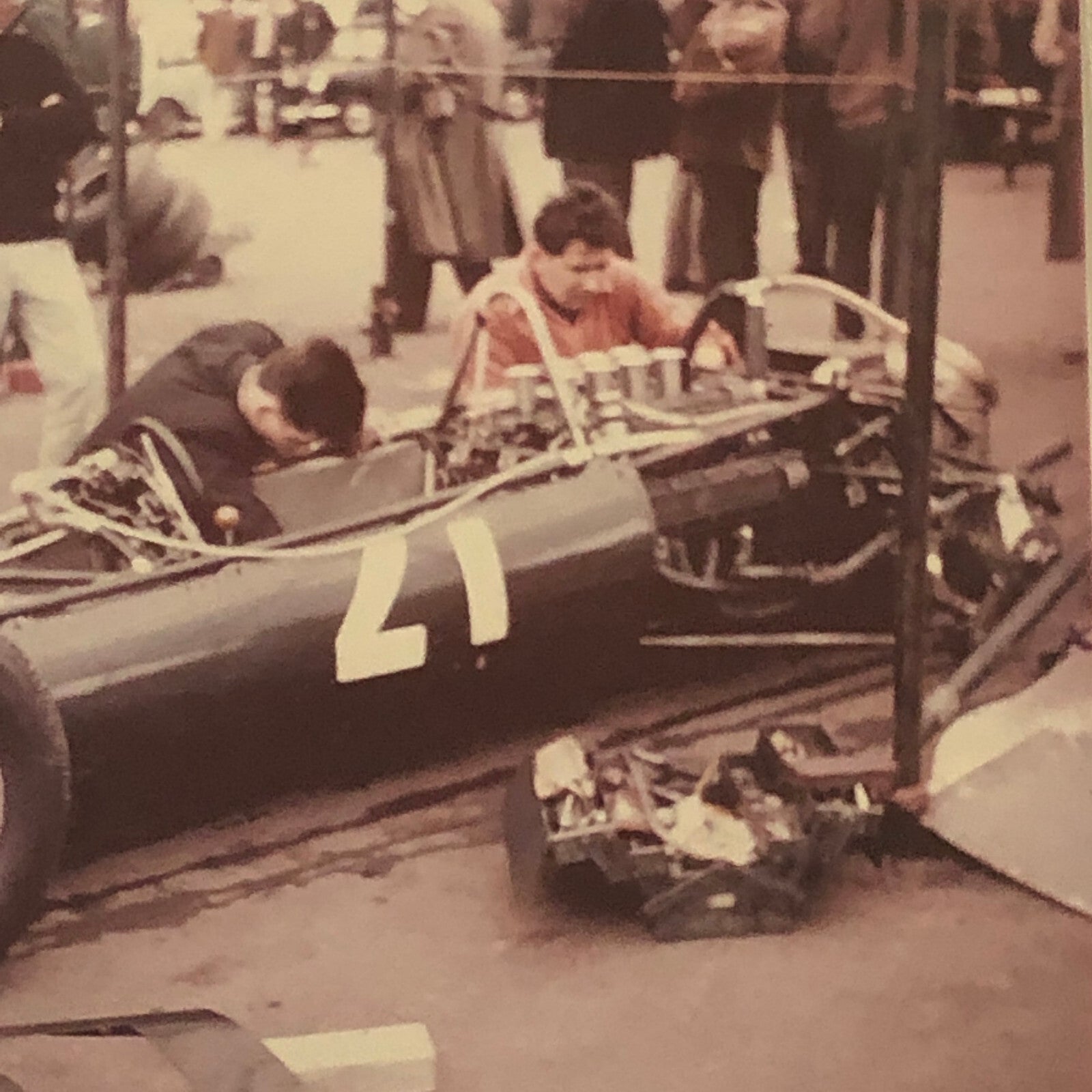 BRM Racing Car Vintage Photo Photograph Print British Grand Prix Race