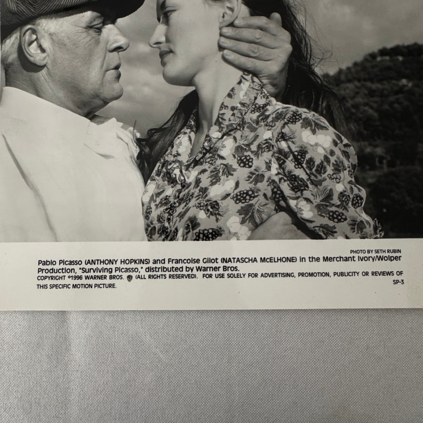 Surviving Picasso Anthony Hopkins Movie Still Press Photo Photograph Print 1996