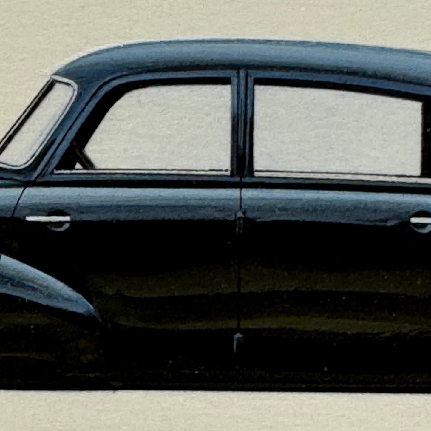 Tatra T77 Car Illustration Art Drawing Vintage Miniature Hand Drawn Robert Preis