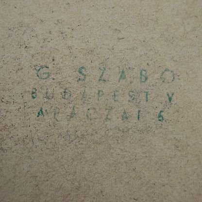 Vintage Travel Luggage Label Grand Hotel Orbis Warszawa Warsaw Poland Polish