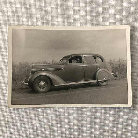 Vintage Streamline car Photo Photograph Print Germany