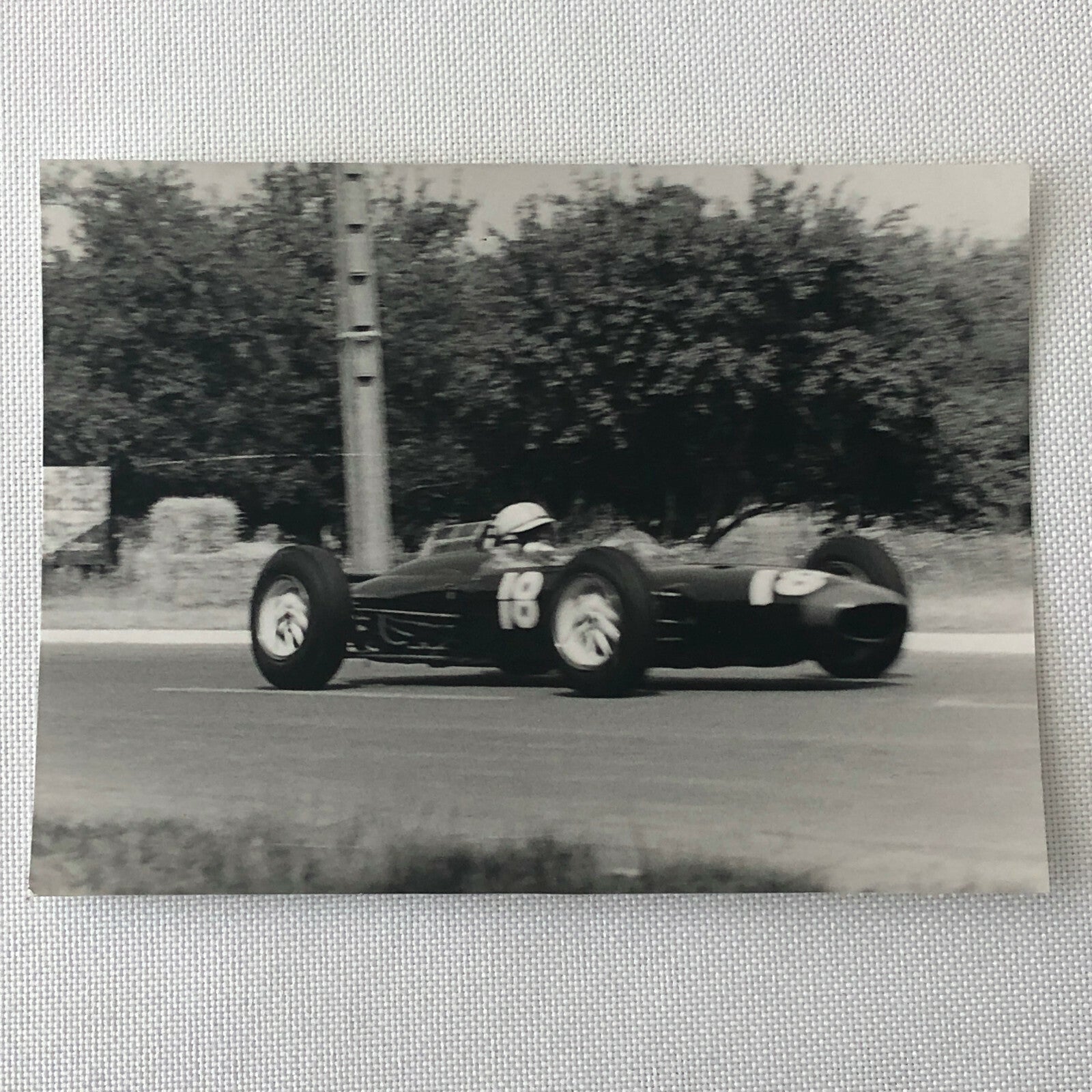 Vintage Racing Photo Photograph John Surtees Car