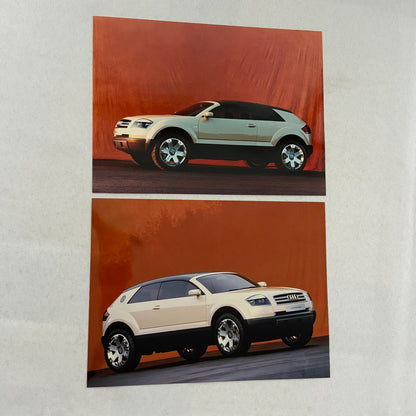 2000 Audi Steppenwolf Concept Car Prototype Press Kit Photos Germany