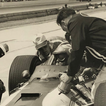 Vintage Indy 500 Indianapolis 500 1966 Racing Photo Photograph Llloyd Ruby