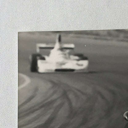 Vintage 1976 Formula 2 F2 Pau Grand Prix Racing Photo Photograph ELF Renault 