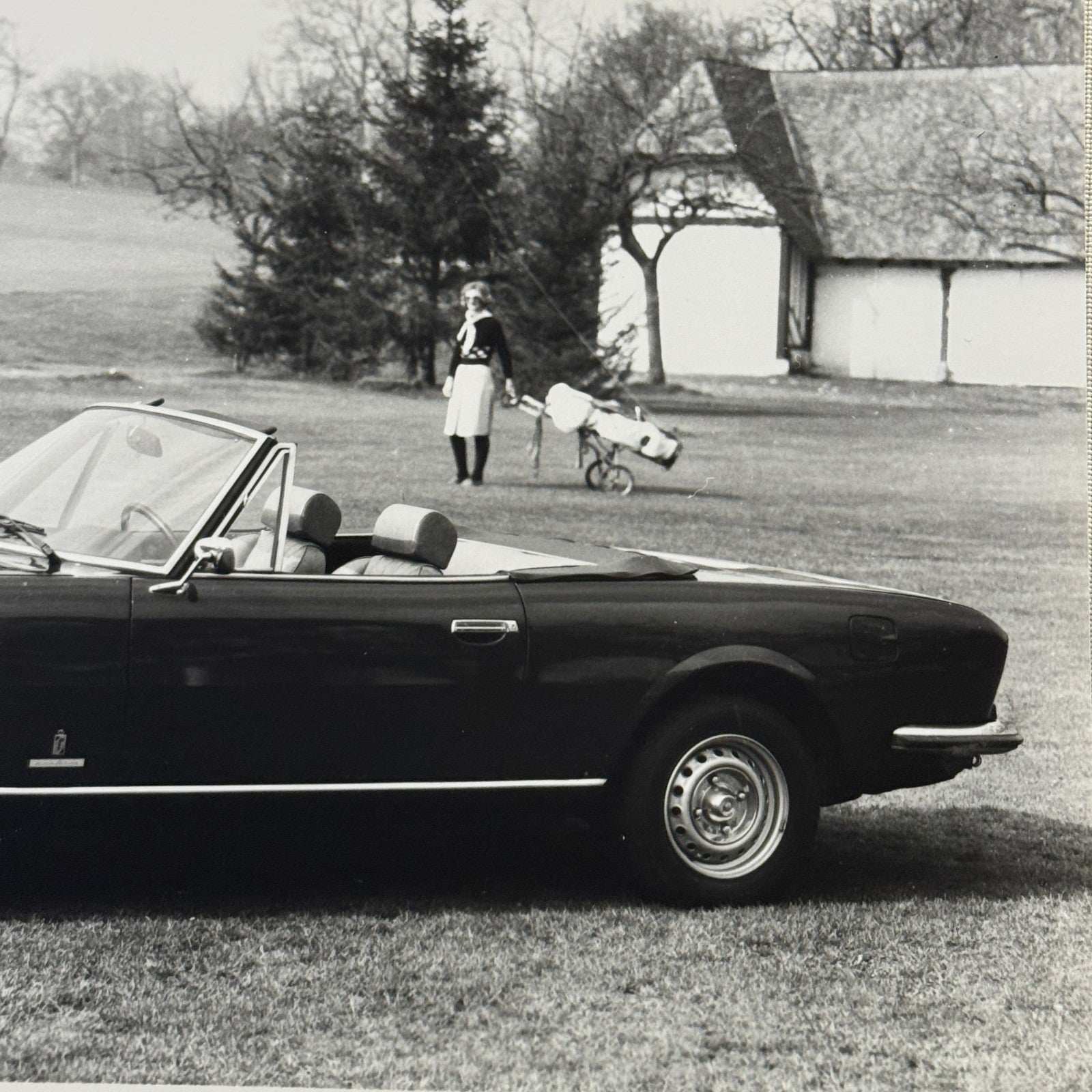 1976 Peugeot 504 Cabriolet Convertible Factory Press Photo Photograph Vintage