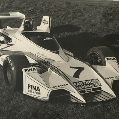 Vintage Alfa Romeo Brabham Martini Racing Car BT 45 Photo Photograph 