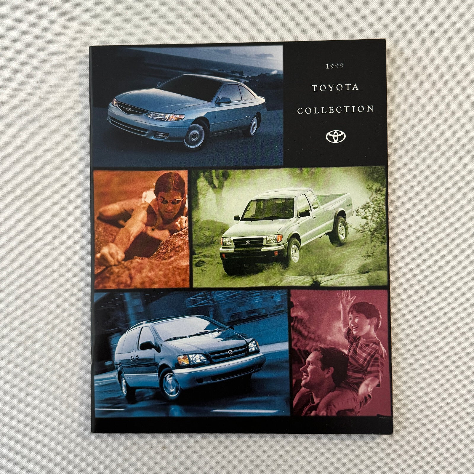 1999 Toyota Sales Brochure Catalog Solara Celica Corolla Tacoma Rav4 LandCruiser