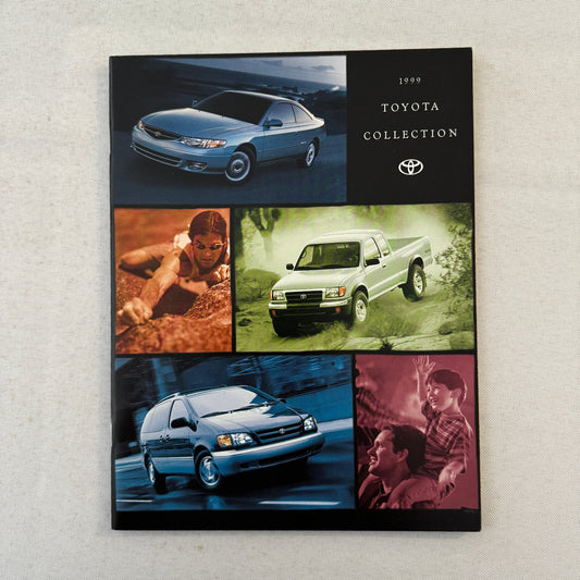 1999 Toyota Sales Brochure Catalog Solara Celica Corolla Tacoma Rav4 LandCruiser