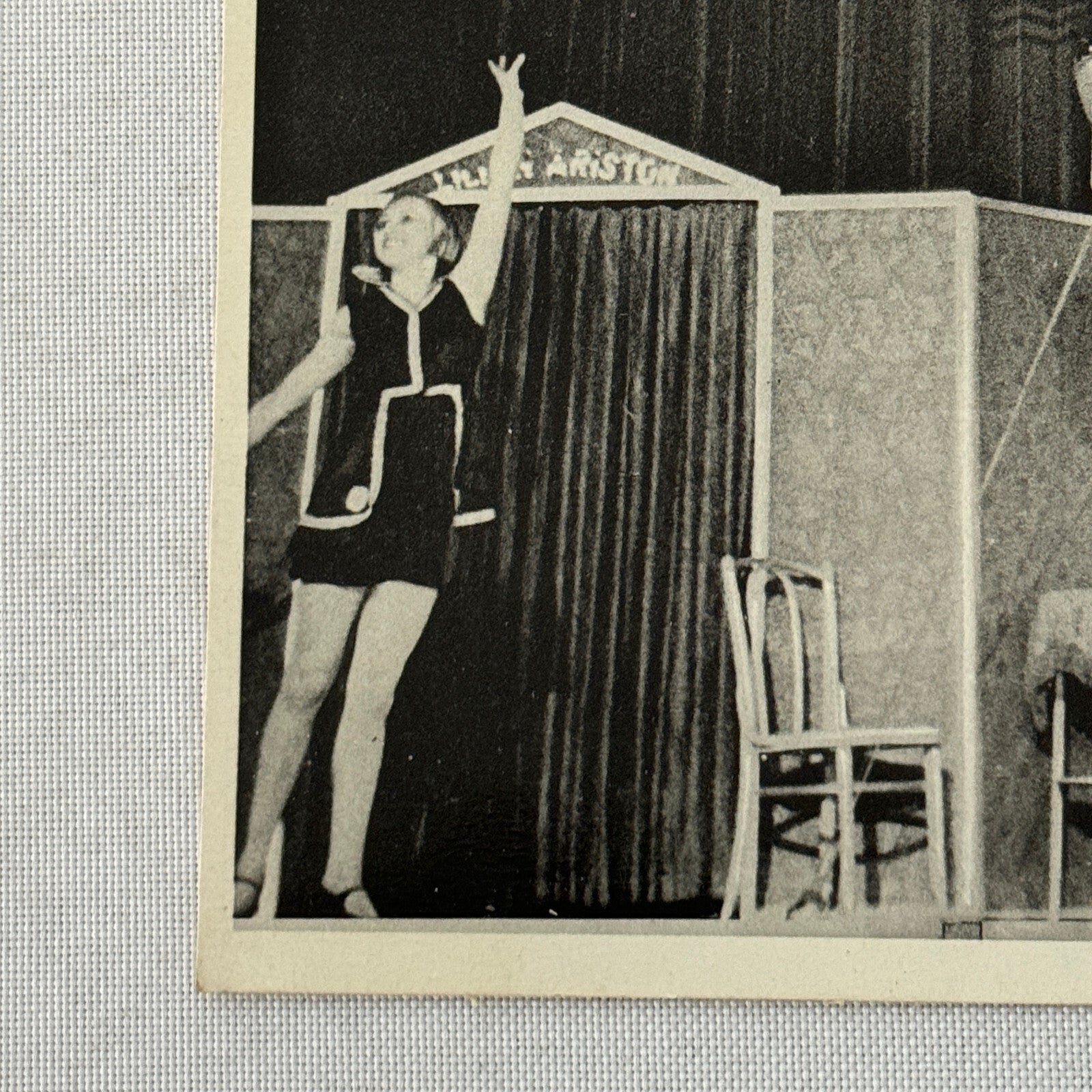 Vintage Circus Acrobat Balancing Act Postcard Lilian Ariston Company Berlin