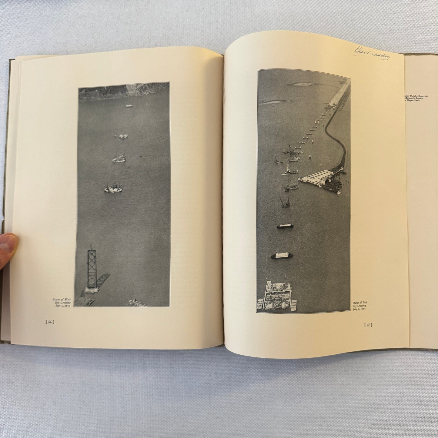 San Francisco Oakland Bay Bridge Annual State Report Book Lot 6x 1934 - 1939