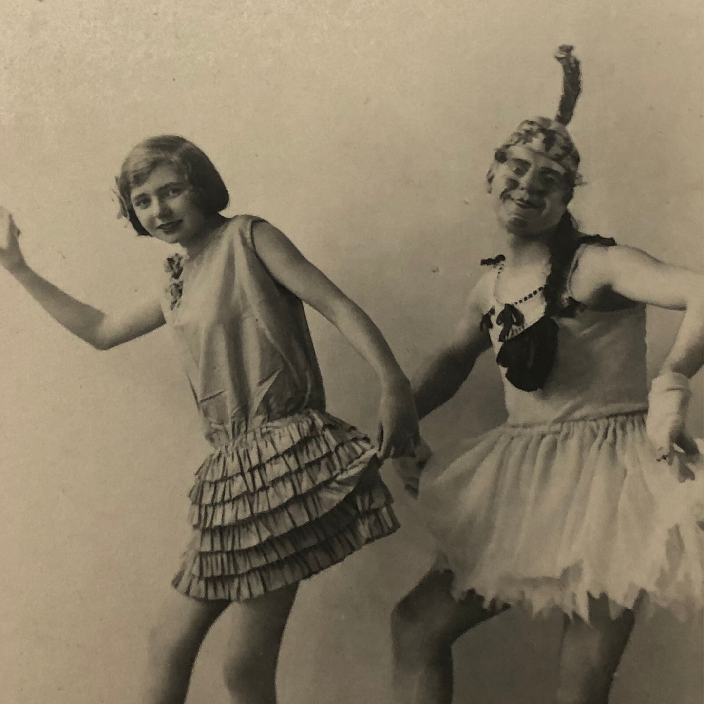 Circus Real Photo Postcard RPPC Clown Performer Comedy Act