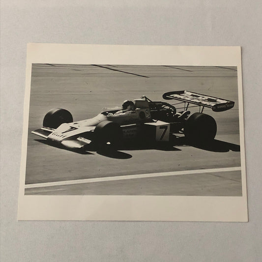 Vintage Indy Indianapolis Racing Photo Photograph Johnny Rutherford 1973 McLaren