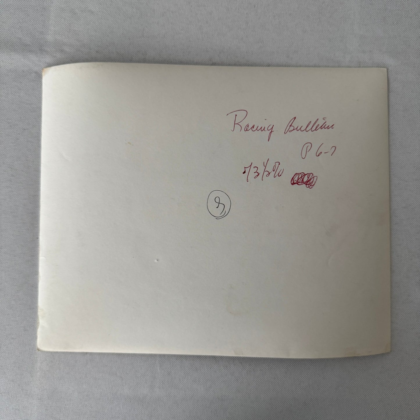 Vintage Car Racing Photo Circuit Mont Tremblant Quebec Photograph