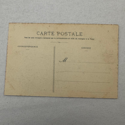 Vintage Zeppelin Airship Dirigible Postcard Post Card French Le Lebaudy